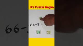 Number puzzles,mencocokan angka,puzzle game,pengurangan angka #shorts #matematika #puzzlegame