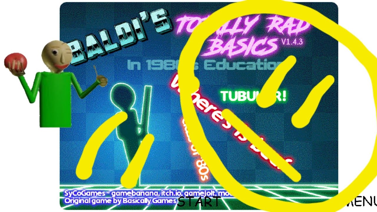 Baldi's Totally Rad Basics in 1980's Android ™ Fixed - YouTube