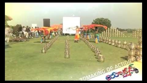 Action 3d Oolalla Oolalla song making video - idlebrain.com