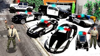 SUPER POLITIEAUTO’S VERZAMELEN In GTA 5! (Mods) screenshot 1