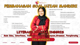 INDEPENDENT ENTRANCE EXAM PRACTICE | English Literacy | Main Idea, Inference, Vocabulary, etc. INDEPENDENT ENTRANCE EXAM PRACTICE | English Literacy | Main Idea, Inference, Vocabulary, etc.