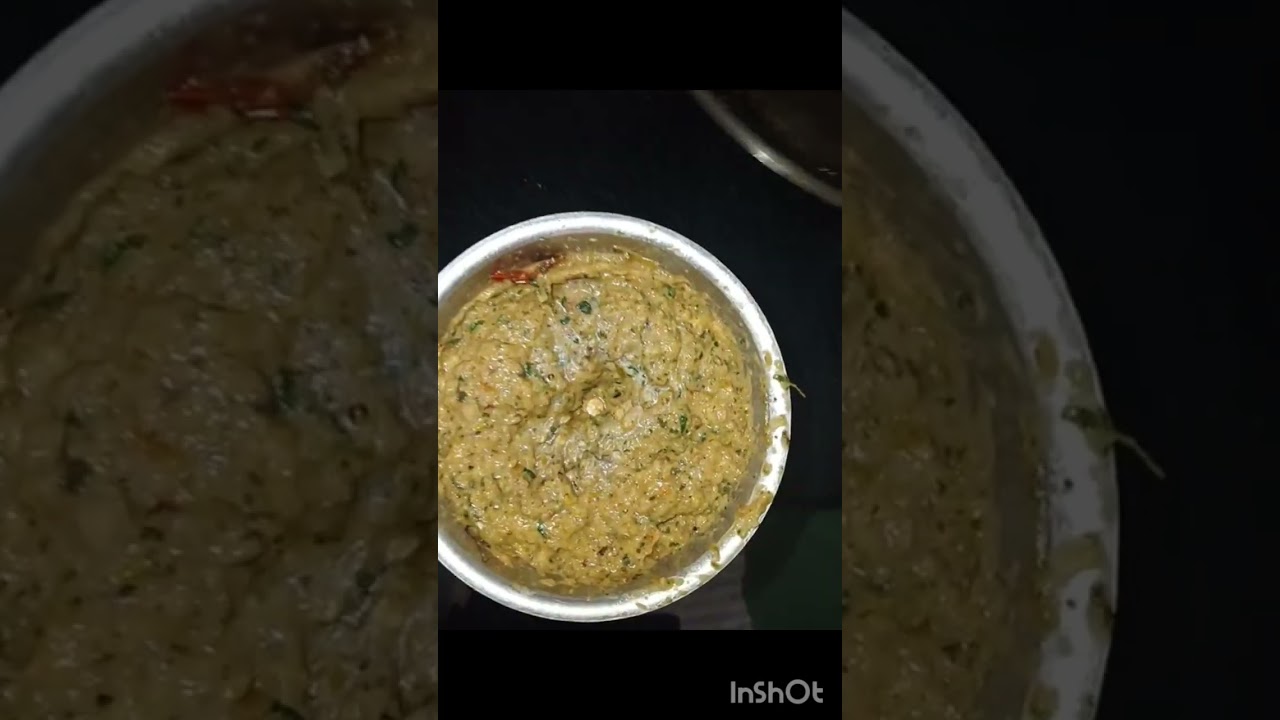 Dosa Kaya menthi kura pachadi 