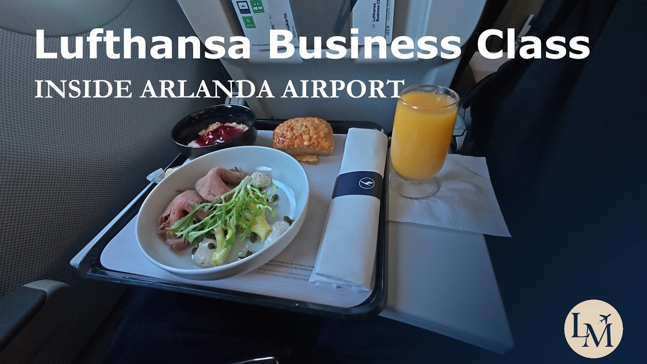 Trip Report: Stockholm → Frankfurt | Inside Stockholm Arlanda Airport & Lufthansa Business Class