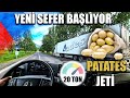 Trkye den rusyaya 20 ton  patates jet yeni sefer baliyor vlog trclar