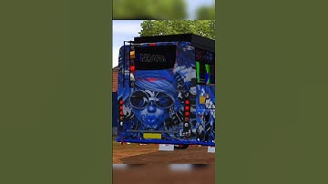 ANDAVAR ZEDVEGA V2 MOD FOR BUSSID🥵NEW MOD BUSSID #shorts