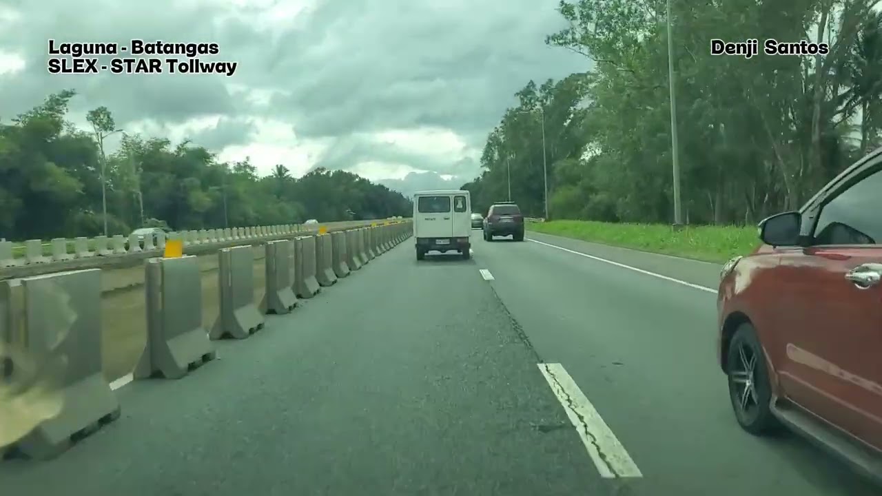Laguna to Batangas / SLEX - STAR Tollway (Jan. 02, 2026)