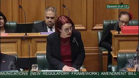 Telecommunications (New Regulatory Framework) Amendment Bill - Second Reading - Video 9