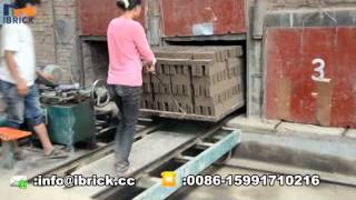 Automatic brick plant tunnel Kiln with  tunnel drying chamber production line