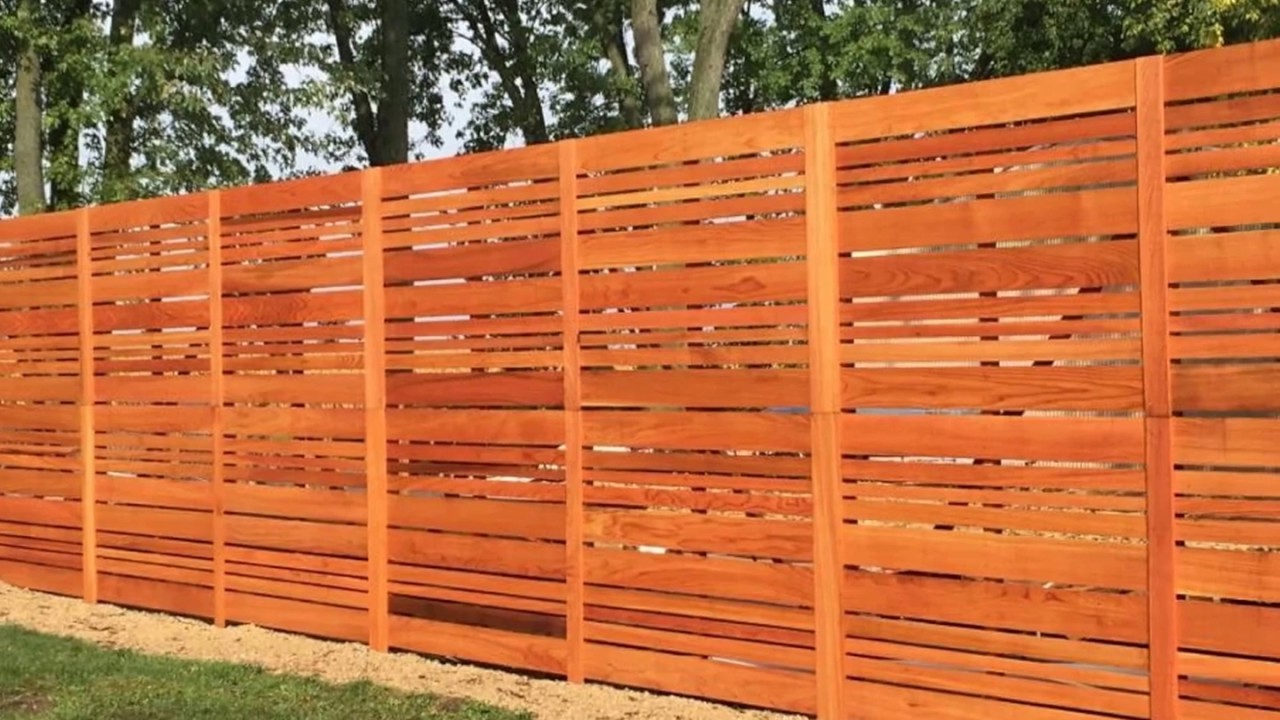 Leading Edge Fences Wood Options YouTube