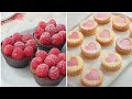 Strawberries Biscuits &amp; Cheese Cupcake | #cake #biscuits #nahlahrsl
