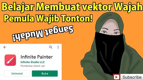 Infinite painter - cara membuat vektor di infinite painter #2