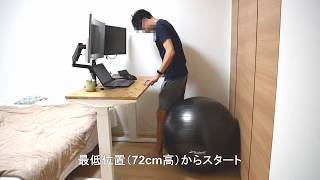 【実録】FlexiSpot H2（手動式）のスタンディング変態 －スピード・音・振動－