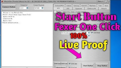 Miracle box 2.82 crack / start button not working /error fix problem solve 100% One click