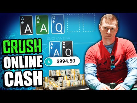 How To CRUSH Online CASH Games [Poker Play U0026 Explain 1000NL]