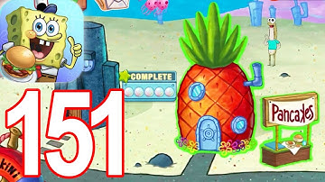 SpongeBob Krusty Cook-Off - Gameplay Video Part 151 - Pancakes Complete (iOS Android)