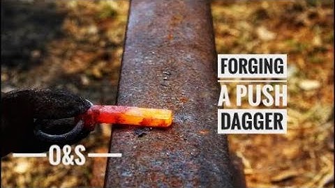 Forging a Push Dagger