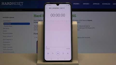 How to Record Screen on ZTE Axon 11 - ZTE Screen Recorder