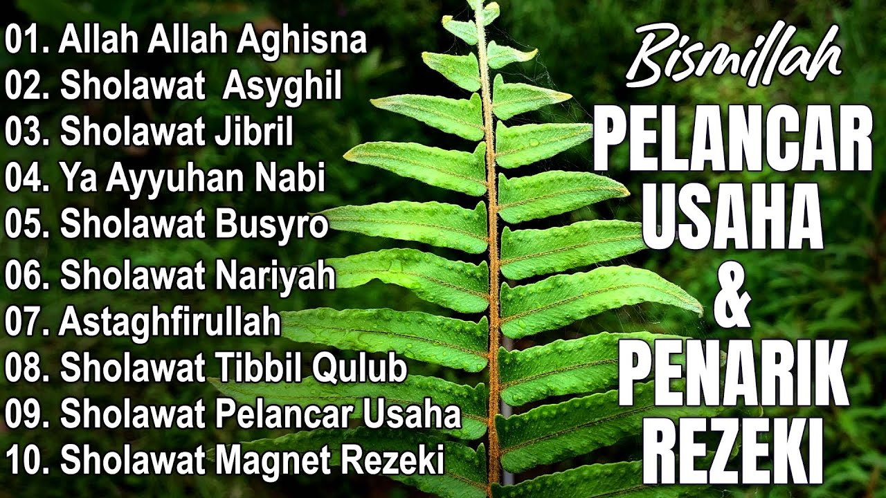 SHOLAWAT TERBARU 2025 | SHOLAWAT NABI PENARIK REJEKI, SHOLAWAT BUSYRO, SHOLAWAT JIBRIL, NARIYAH