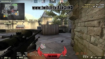 [CS:GO] Cobblestone AWP ACE Clutch 1v5