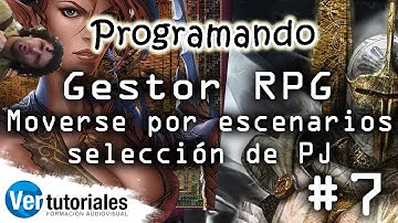 Programar juego RPG #7 | Carga de escenario y pj al seleccionar un personaje
