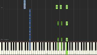 JoJo's Bizarre Adventure: Josuke/Gappy's  Main Theme - Piano Tutorial screenshot 3