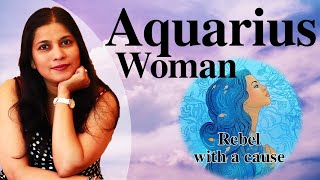 Aquarius Woman  (ladies of the zodiac series)