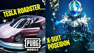 ¡LLEGAN ESTAS NUEVAS SKINS A PUBG MOBILE! EL TESLA ROADSTER Y X-SUIT POSEIDON SKIN DE 1000 USD!