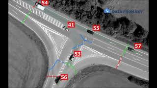 Counting vehicles at intersection