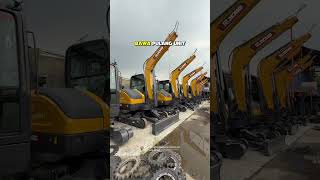 Jajaran unit mini excavator #shortvideo #alatberatterbesar #excavator