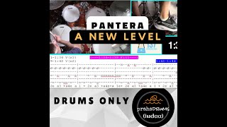 Pantera A New Level (Drums Only) Playthrough by Praha Drums Official (62.b)