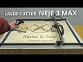 Laser Engraver - NEJE 3 Max | Unboxing, Assembly and first Test