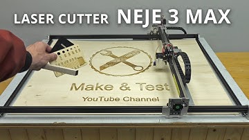 Laser Engraver - NEJE 3 Max | Unboxing, Assembly and first Test