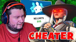 I Spectated an Ashe who was CHEATING in No Limits in Overwatch 2