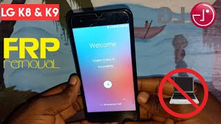 Lg K8 ( LM-X210 ) Frp Bypass / LG K9 Google Account Bypass ] Without Pc || Latest Method 2022