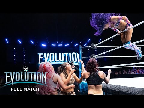 Full Match - Sasha Banks, Bayley x Natalya Vs. The Riott Squad: Wwe Evolution 2018