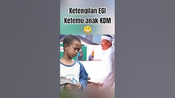 Egi slalu bikin ngakak KDM #shorts #short #dedimulyadi #egikdm #kangdedimulyadi #kdm #videolucu