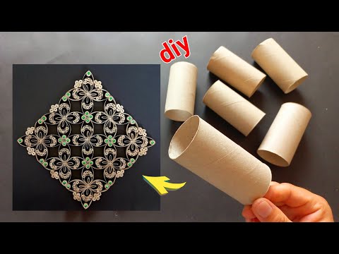 great recycling idea with toilet paper rolls! toilet paper roll craft  