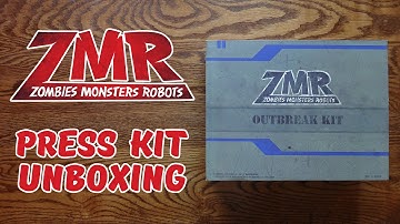 ZMR (Zombies Monsters Robots) Press Kit w/ Corpse Caller Grenade Replica Unboxing & Review