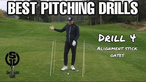 BEST PITCHING DRILLS - Drill 4: alignment stick gates