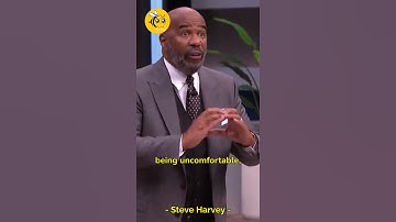 Success Is Not Comfortable - Steve Harvey l Motivational Video #shorts