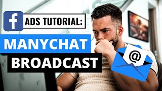 How To Do a Manychat Broadcast (Facebook Messenger Ad Demo) screenshot 5