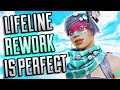 Lifeline Main With 33,000 Kills Tests *NEW* Lifeline Rework on Apex Legends (Is It Better?)