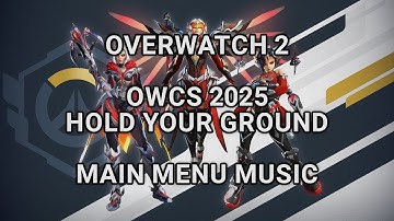 Overwatch 2 Season 19 - OWCS 2025 Scarlet Freja, Mercy, and Juno Main Menu Title Screen & Music OW2