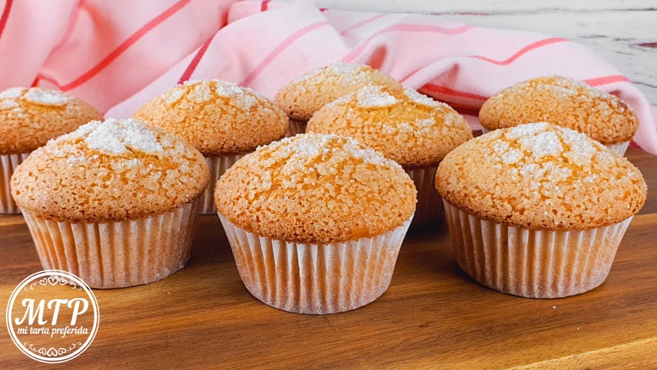 MAGDALENAS SIN HUEVO | Receta fácil | Mi tarta preferida
