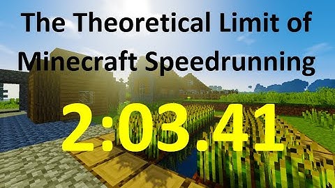 A Perfect RSG Minecraft Speedrun - (hypothetical) (1.16)