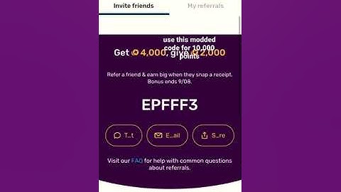 Fetch Rewards modded code 10k points