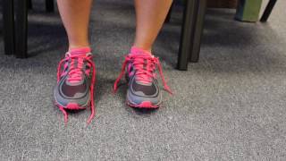 Lacing Your Shoes to Prevent Heel Slippage