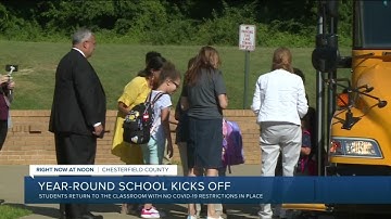 Back to School so soon? Some Chesterfield students return to the classroom in July