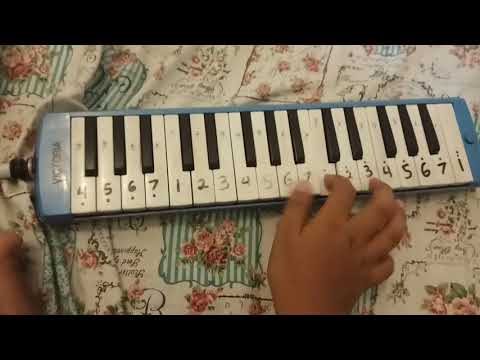 Not Pianika Lagu Wajib "mengheningkan Cipta"