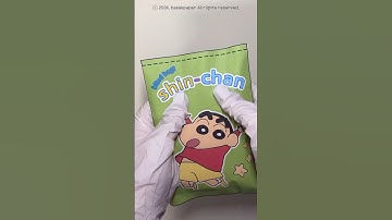 🍪Shin-chan blind bag 짱구 블라인드 백 #shinchan #짱구 #짱구는못말려 #blindbag #squishy #papercraft #asmr #종이놀이